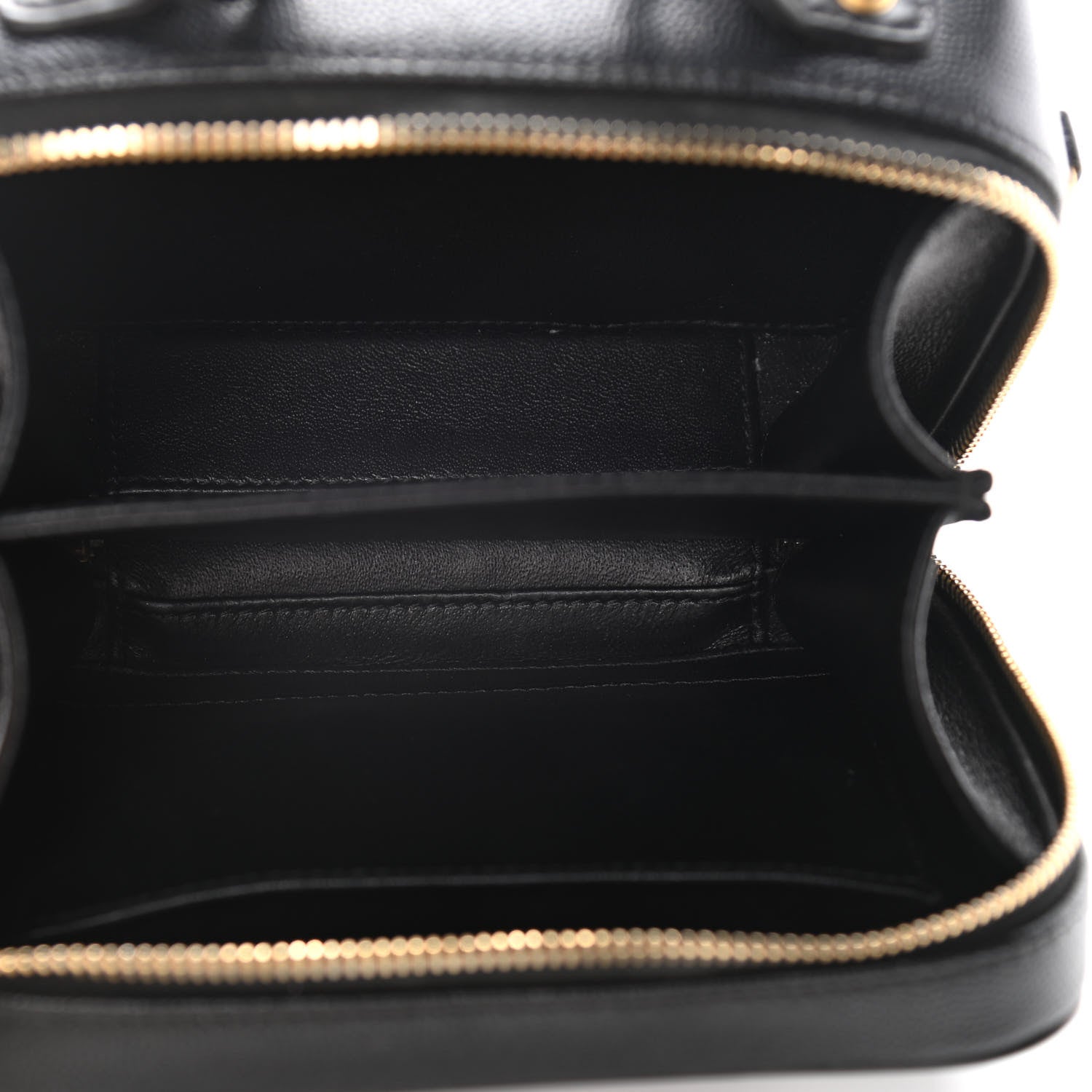 Chanel Caviar Quilted Small CC Filigree Vanity Case Black 5 of 12