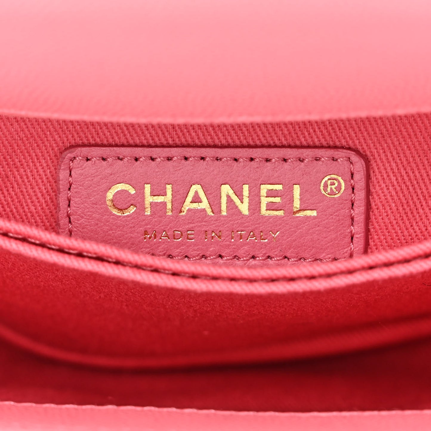 Caviar Chevron Quilted Mini Coco Handle Flap Pink