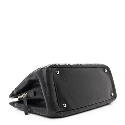 Chanel Caviar Quilted Timeless CC Soft Tote Black 4 of 13