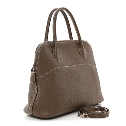 Hermes Taurillon Clemence Bolide 31 Etoupe 3 of 14