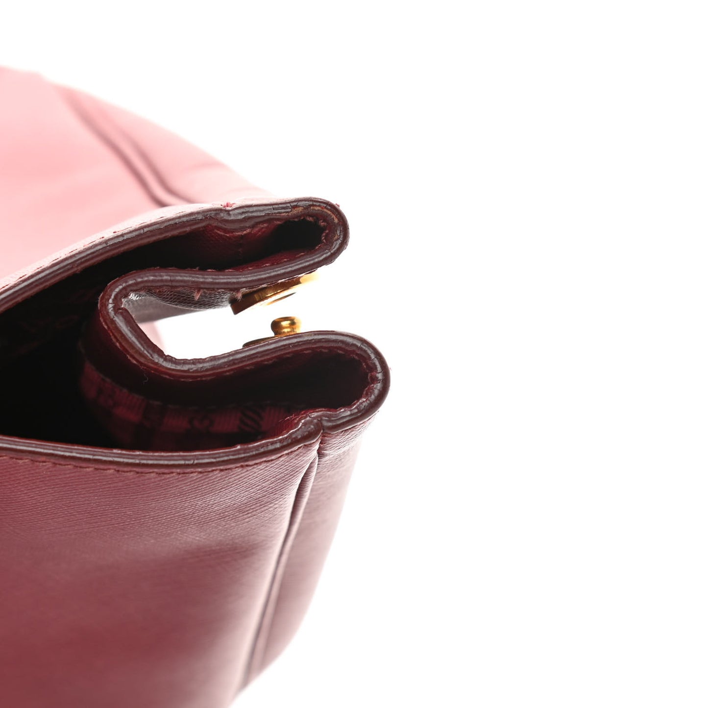 Saffiano Lux Large Tote Cherry