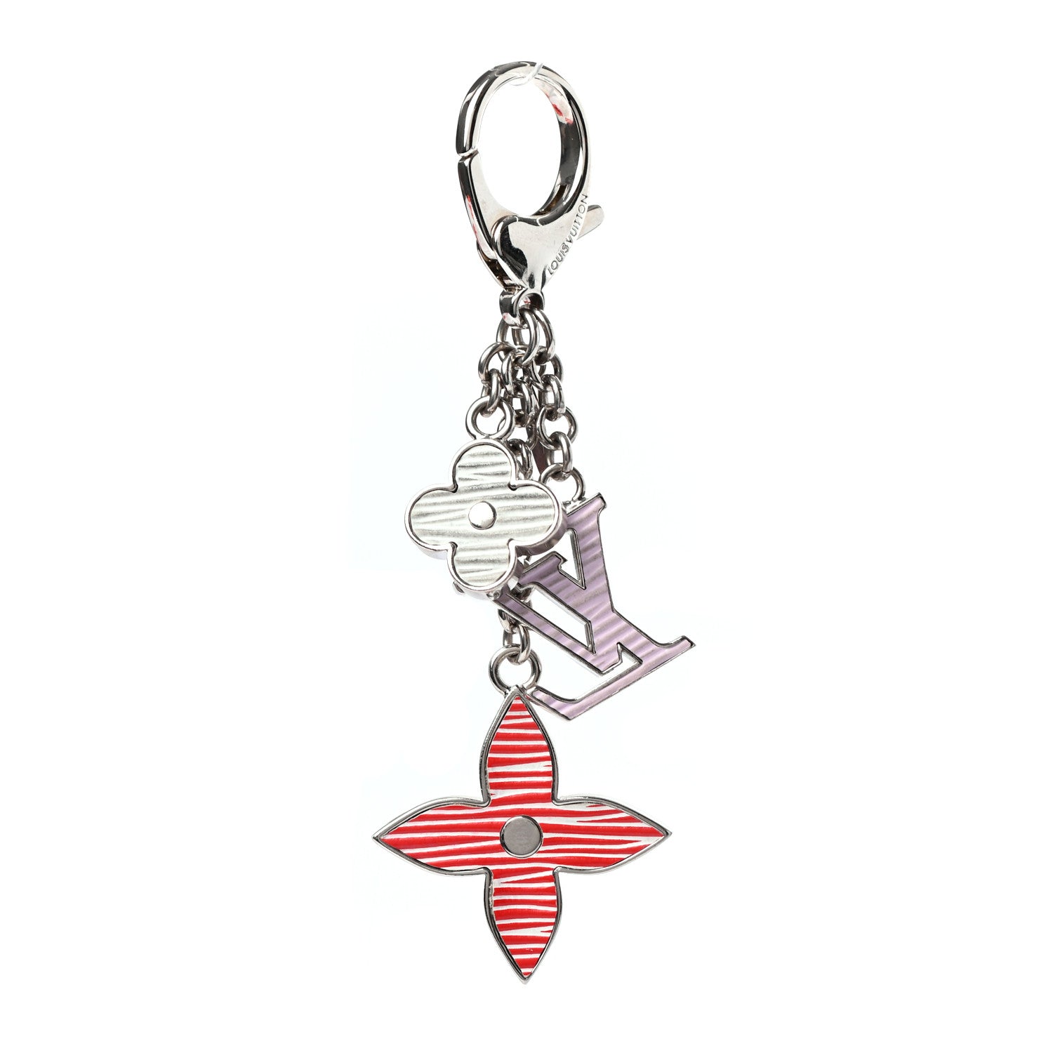 Louis Vuitton Fleur d Epi Bag Charm 1 of 4