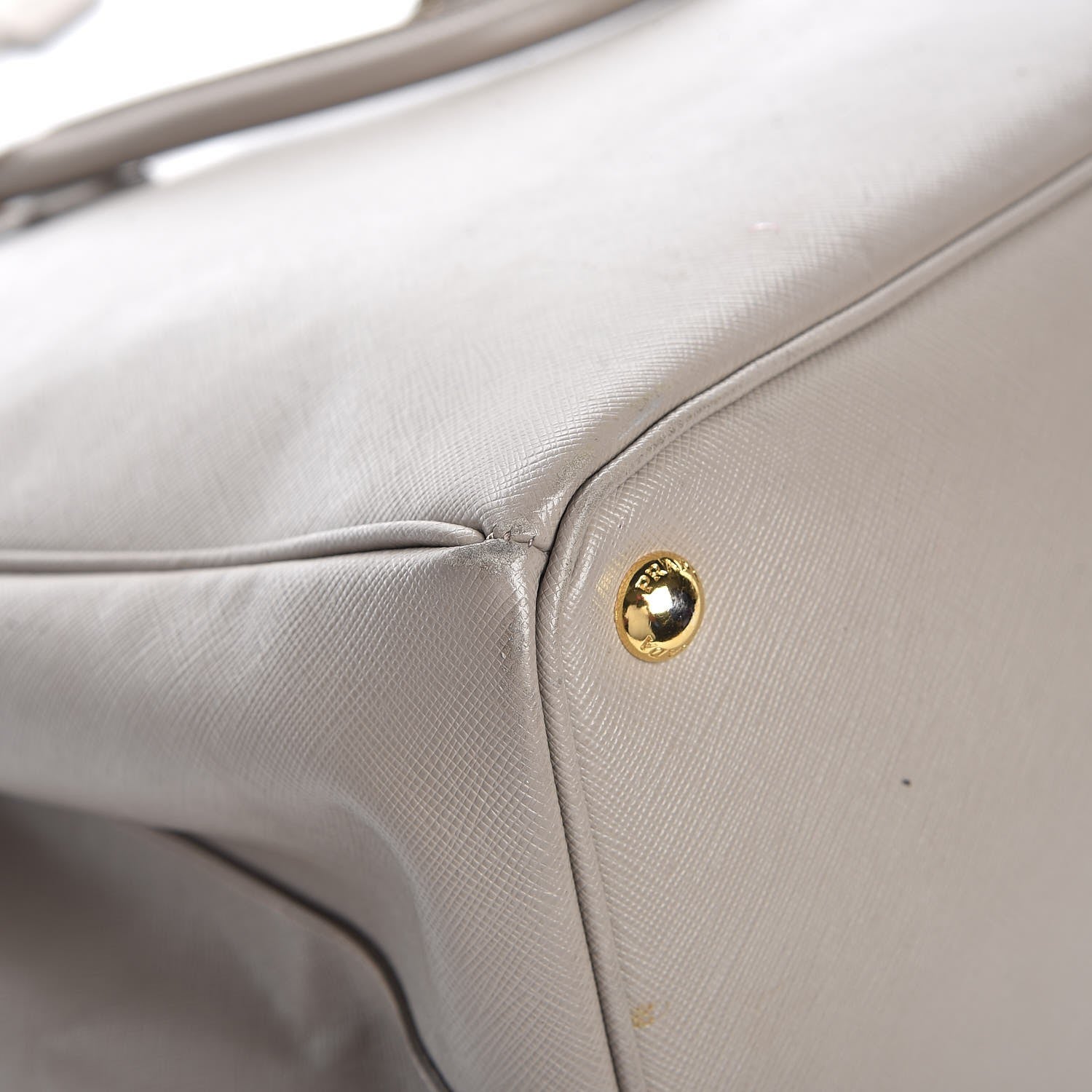 Prada Saffiano Lux Extra Large Galleria Double Zip Tote Argilla 12 of 16