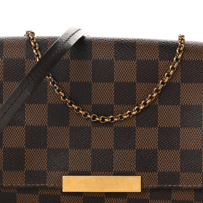 Louis Vuitton Damier Ebene Favorite MM 8 of 10