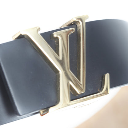 Louis Vuitton Leather LV Initiales Belt 85 34 Black 3 of 7