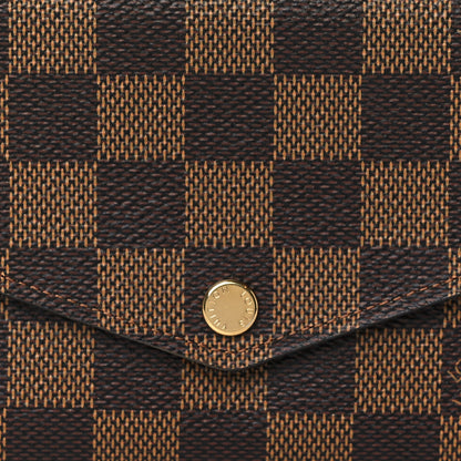 Louis Vuitton Damier Ebene Sarah Wallet NM 7 of 7