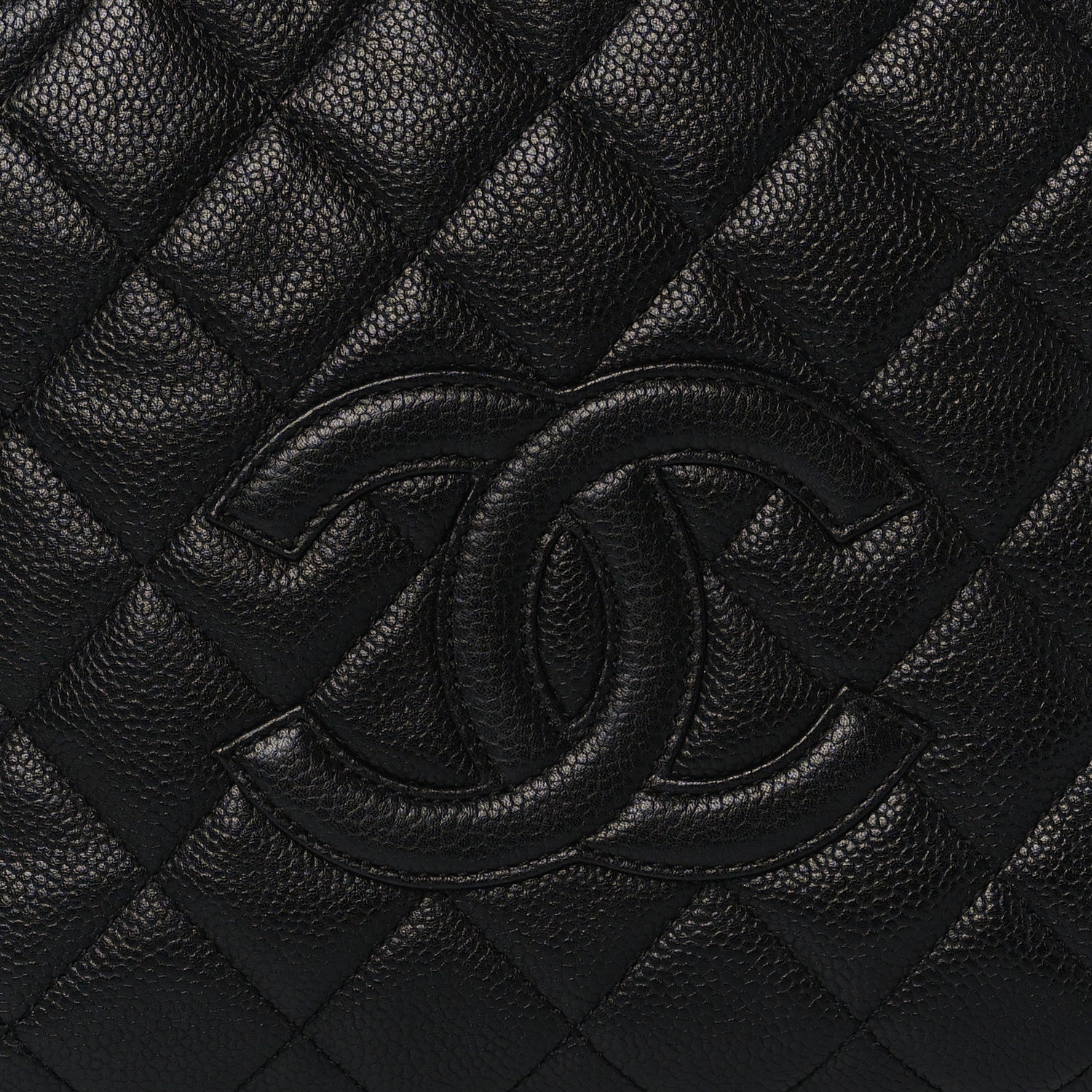 Chanel Caviar Quilted Petit Timeless Tote PTT Black 8 of 10