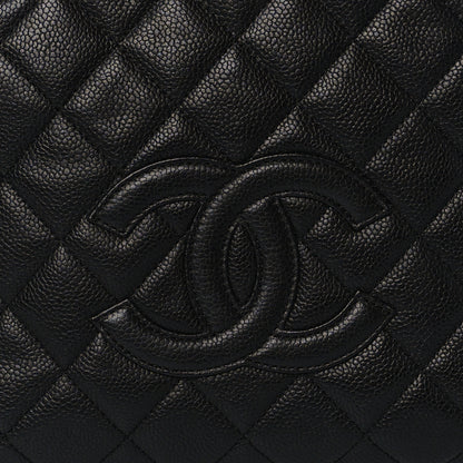 Chanel Caviar Quilted Petit Timeless Tote PTT Black 8 of 10
