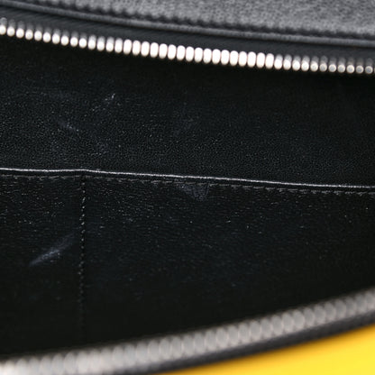 Celine Smooth Calfskin Small Tri-Color Edge Shoulder Bag Yellow 18 of 23