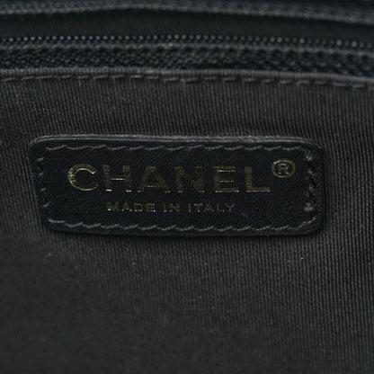 Chanel Caviar Quilted Grand Shopping Tote GST Black 6 of 12