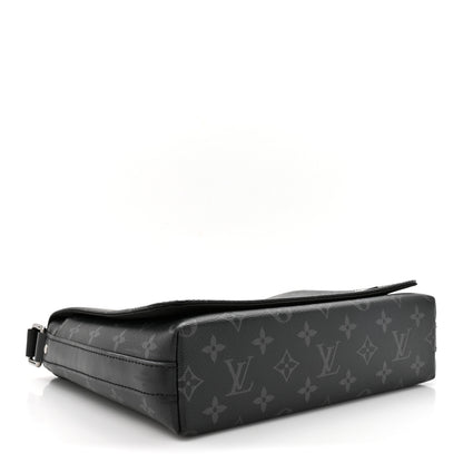 Louis Vuitton Monogram Eclipse District PM Black 4 of 13