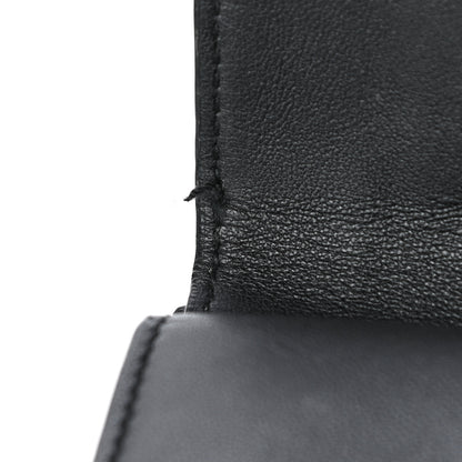 Christian Dior Lambskin Cannage Lady Dior Lotus Wallet Black 13 of 15