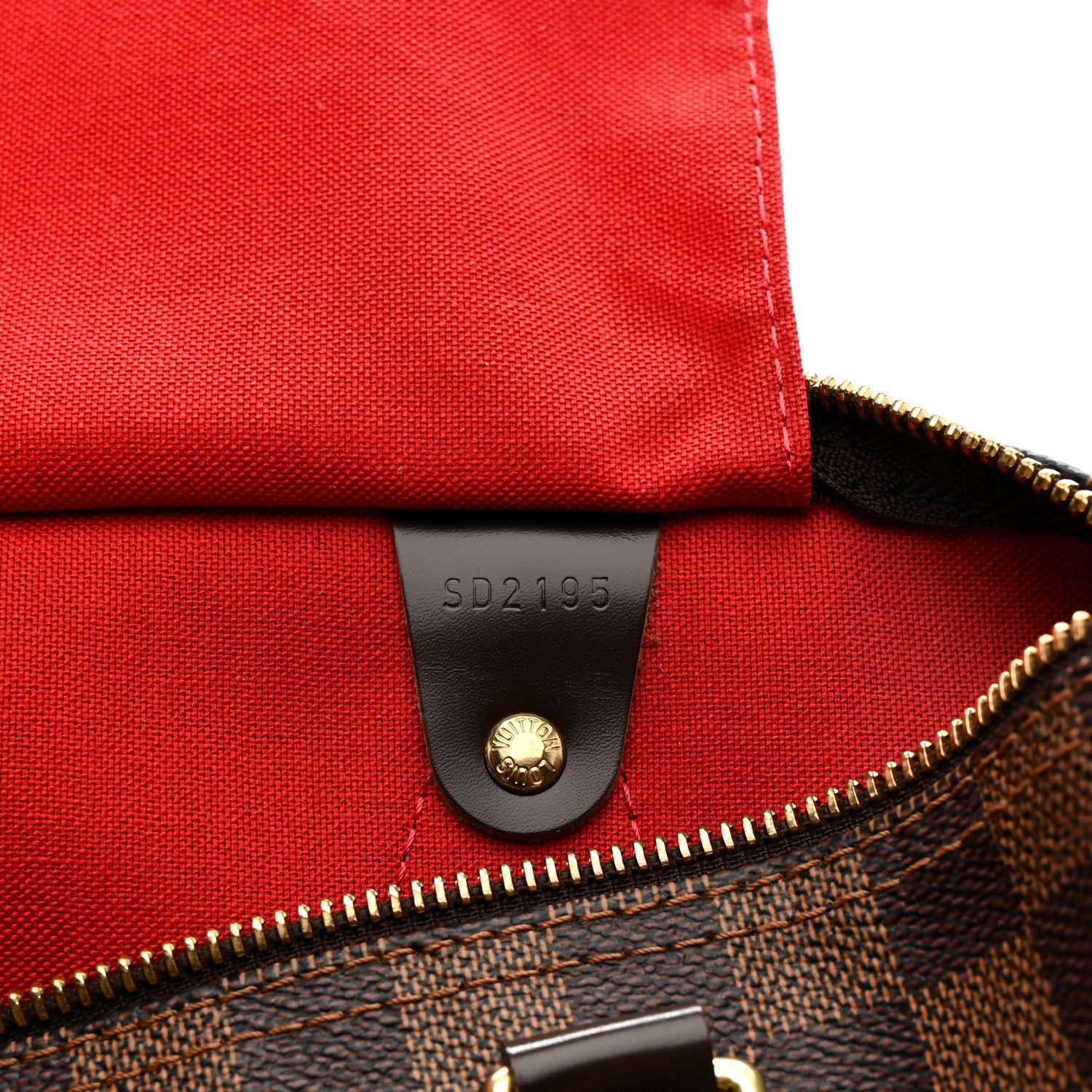 Louis Vuitton Damier Ebene Speedy 30 8 of 11