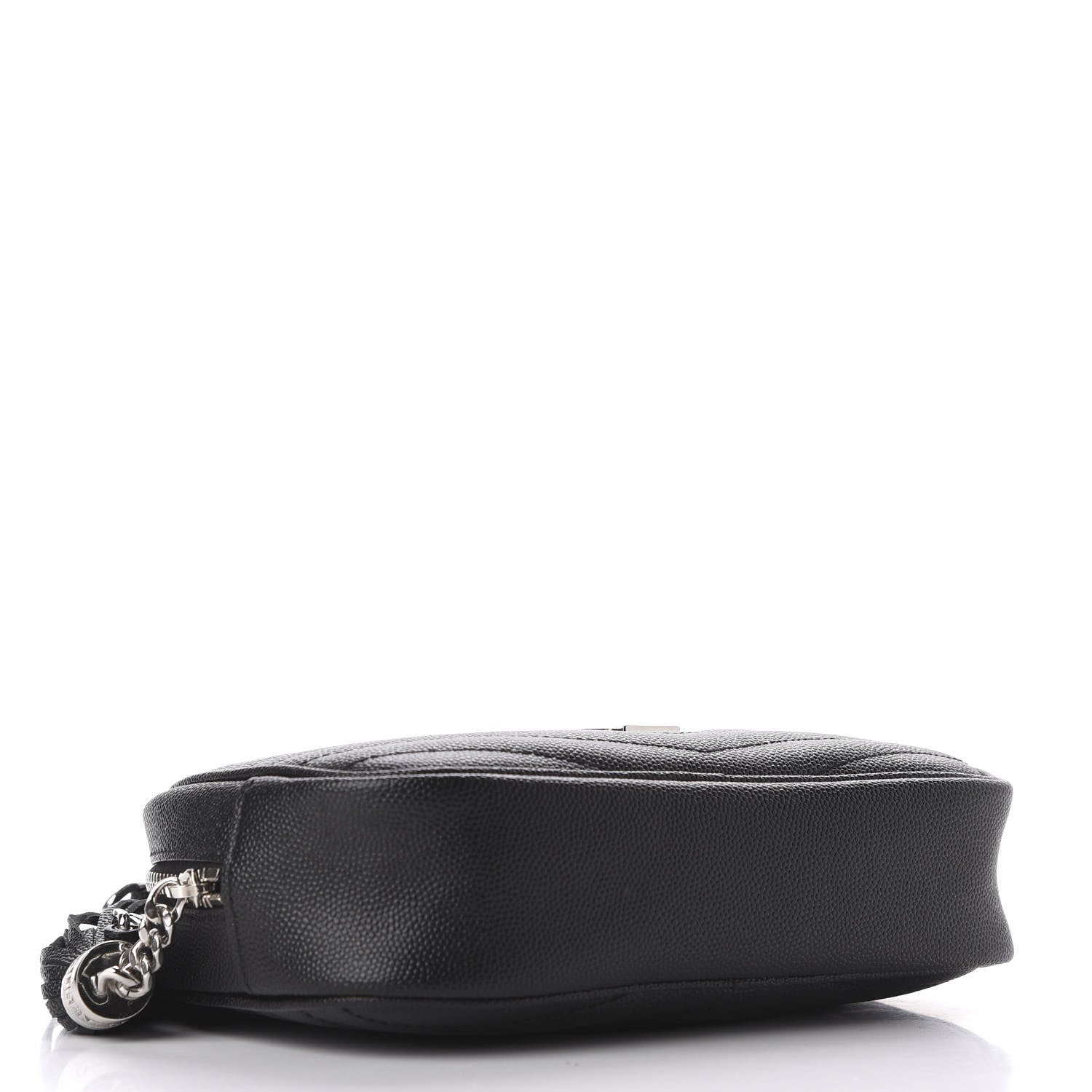 Saint Laurent Grain De Poudre Matelasse Monogram Mini Lou Camera Bag Black 4 of 11