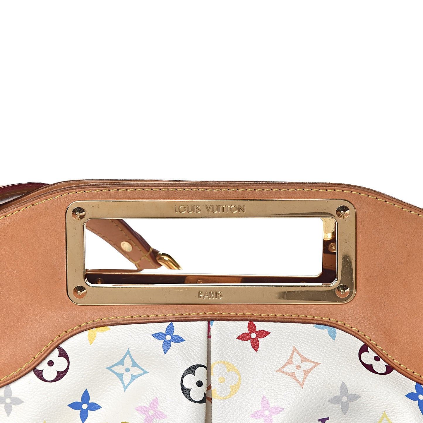 Monogram Multicolor Judy MM White