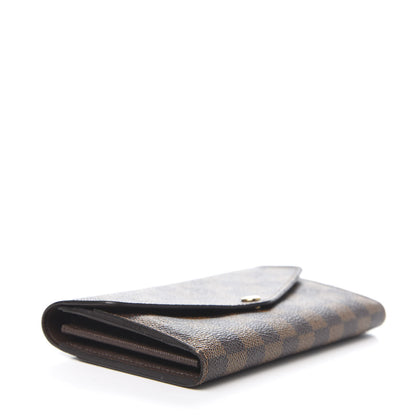 Louis Vuitton Damier Ebene Sarah Wallet NM 4 of 7