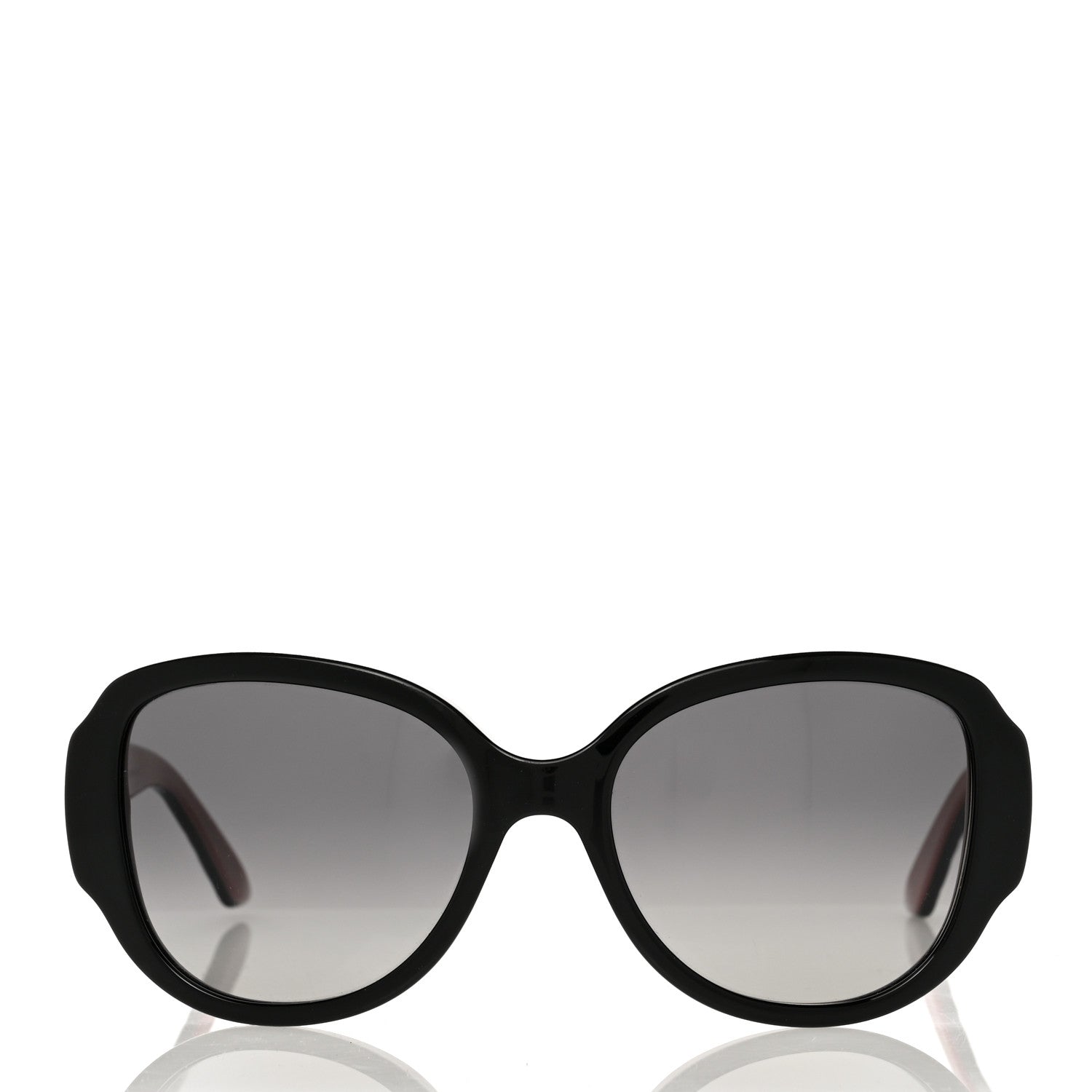 Christian Dior Resin Cannage Lady In Dior 1 Sunglasses Black Red 2 of 6