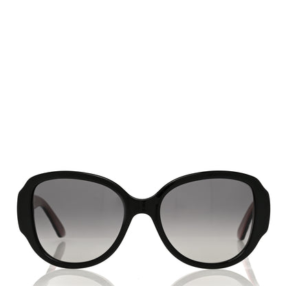 Christian Dior Resin Cannage Lady In Dior 1 Sunglasses Black Red 2 of 6