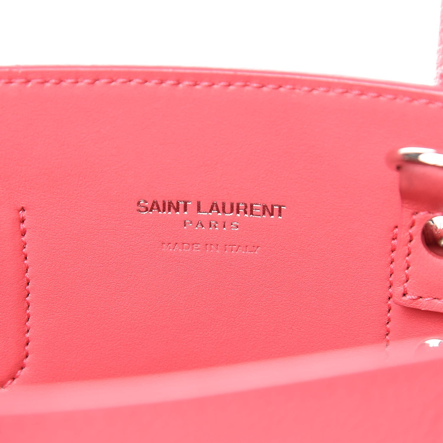 Saint Laurent Grained Calfskin Nano Sac De Jour Rose Clair 6 of 18