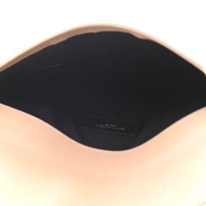 Saint Laurent Grain De Poudre Uptown Pouch Dark Beige 5 of 7