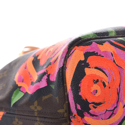 Louis Vuitton Monogram Roses Neverfull MM 11 of 13