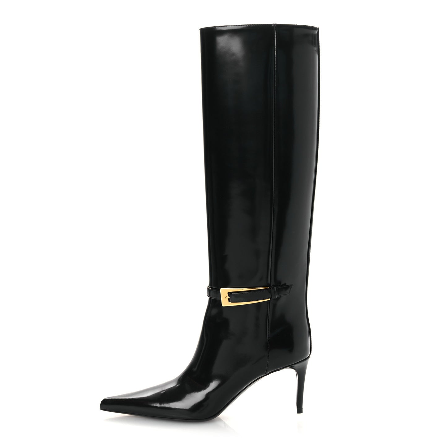 Vitello Marilyn Hacker 70mm Luz Boots 37.5 Black