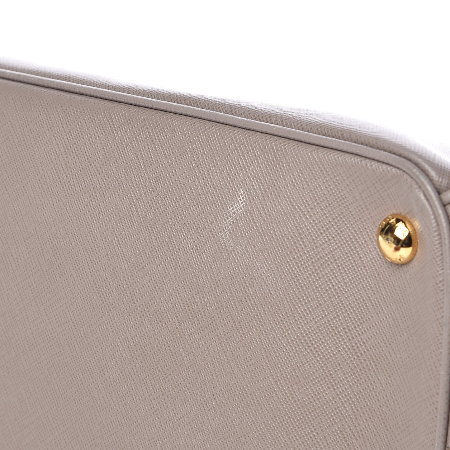 Saffiano Large Galleria Double Zip Tote Argilla