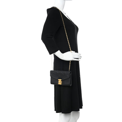 Louis Vuitton Empreinte Pochette Saint Germain Black 2 of 11