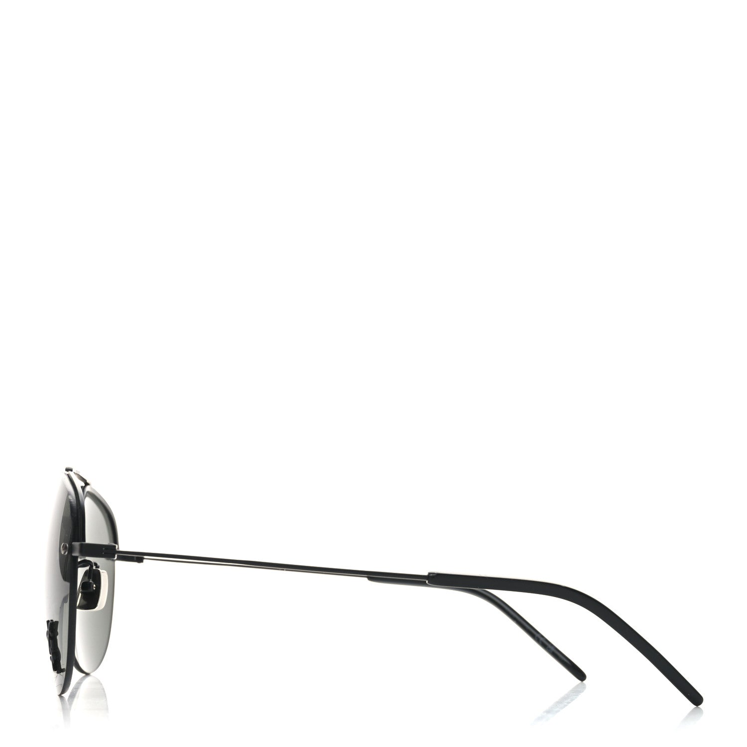 Saint Laurent Metal Aviator Classic 11 Sunglasses Black 3 of 7
