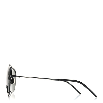 Saint Laurent Metal Aviator Classic 11 Sunglasses Black 3 of 7