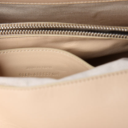 Saint Laurent Raffia Monogram Large College Satchel Naturale 10 of 14