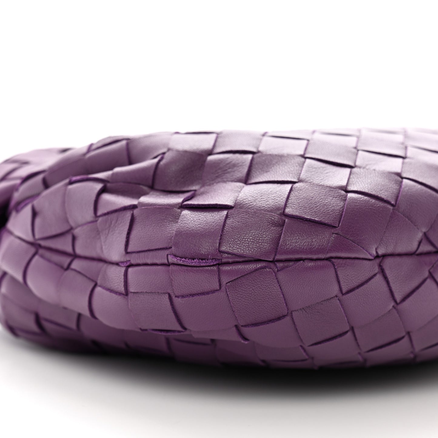 Nappa Intrecciato Mini Jodie Eggplant