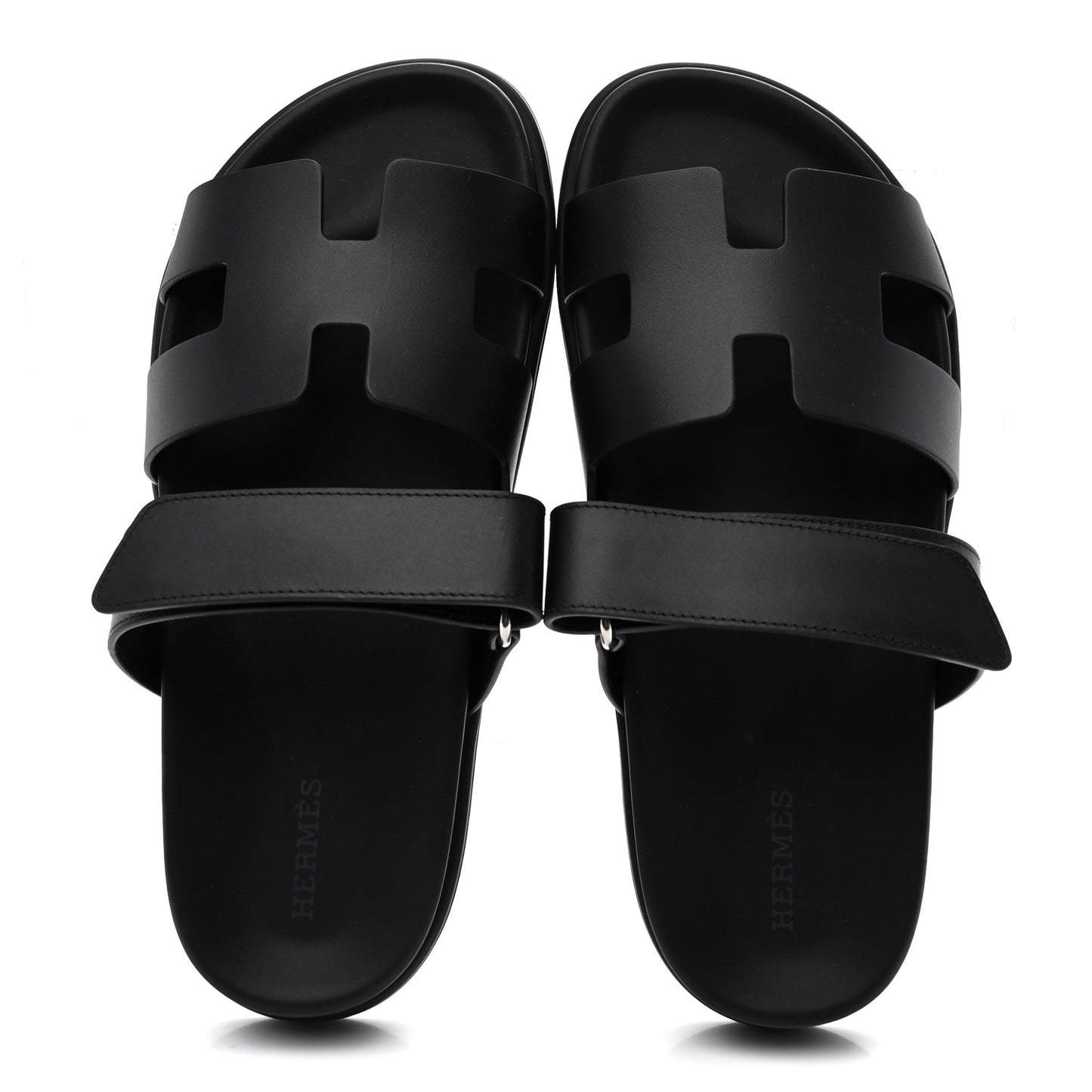 Calfskin Womens Chypre Sandals 38 Black