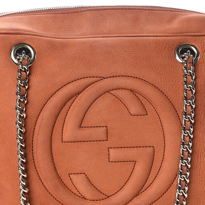Gucci Vitello Range Medium Soho Bowler Old Whisky 8 of 16