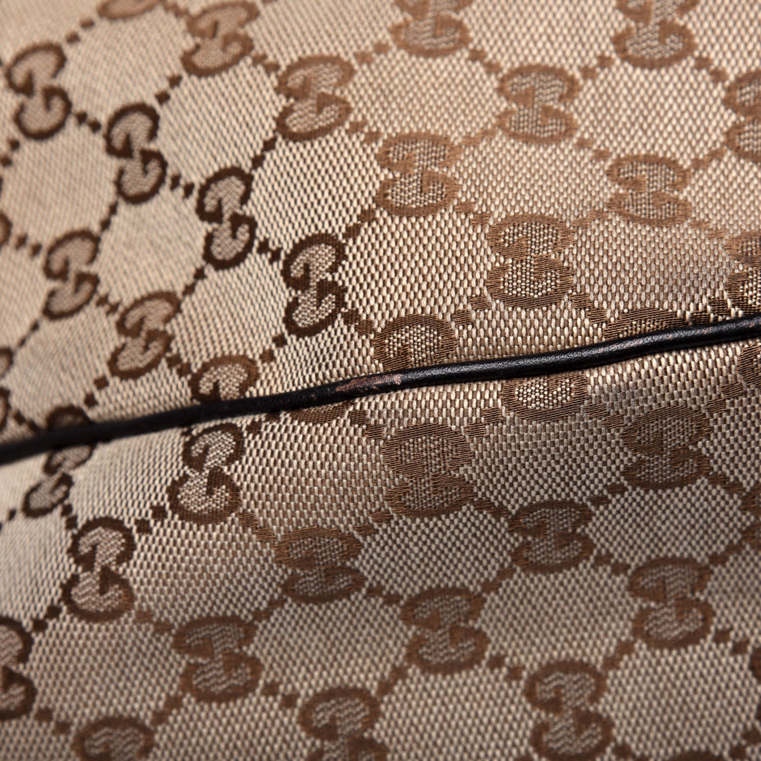 Gucci Monogram Large New Ladies Web Hobo Dark Brown 13 of 20
