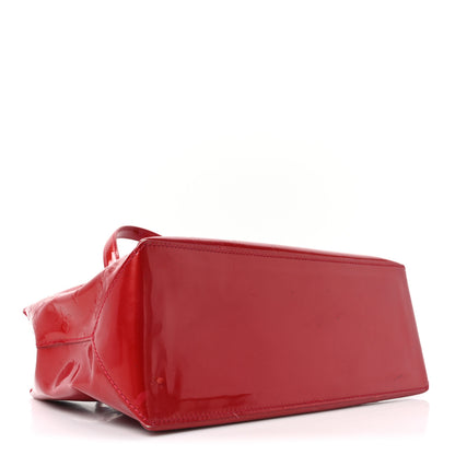 Louis Vuitton Vernis Wilshire PM Pomme D'Amour 4 of 9