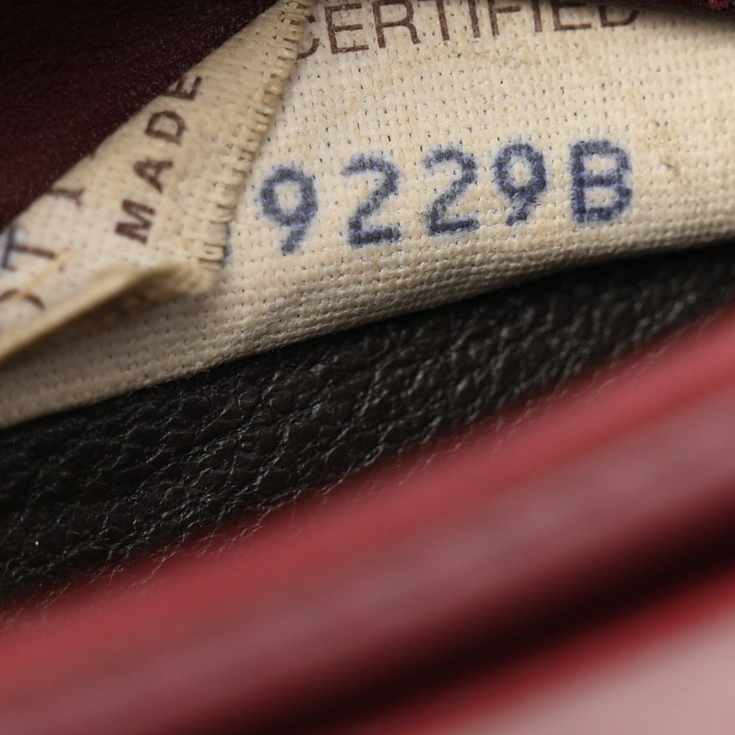 Nappa Intrecciato Card Holder Bordeaux