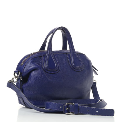 Givenchy Waxed Calfskin Micro Nightingale Cobalt Blue 2 of 5
