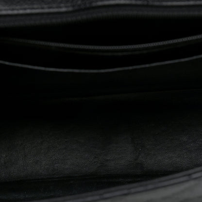 Chanel Caviar Quilted Jumbo Single Flap Black 5 of 10