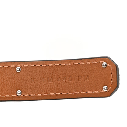 Hermes Epsom Kelly Belt Etoupe 3 of 3
