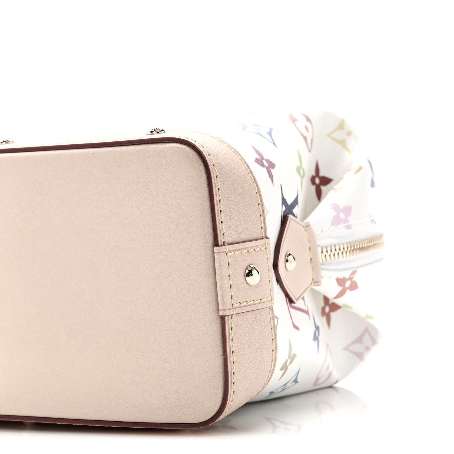 Louis Vuitton LV x TM Monogram Multicolor Cosmetic Pouch GM White 9 of 10