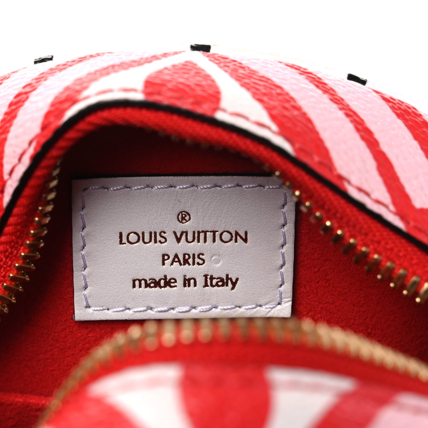 Louis Vuitton Monogram Giant Crafty Boite Chapeau Souple PM Rouge Rose Creme 6 of 10