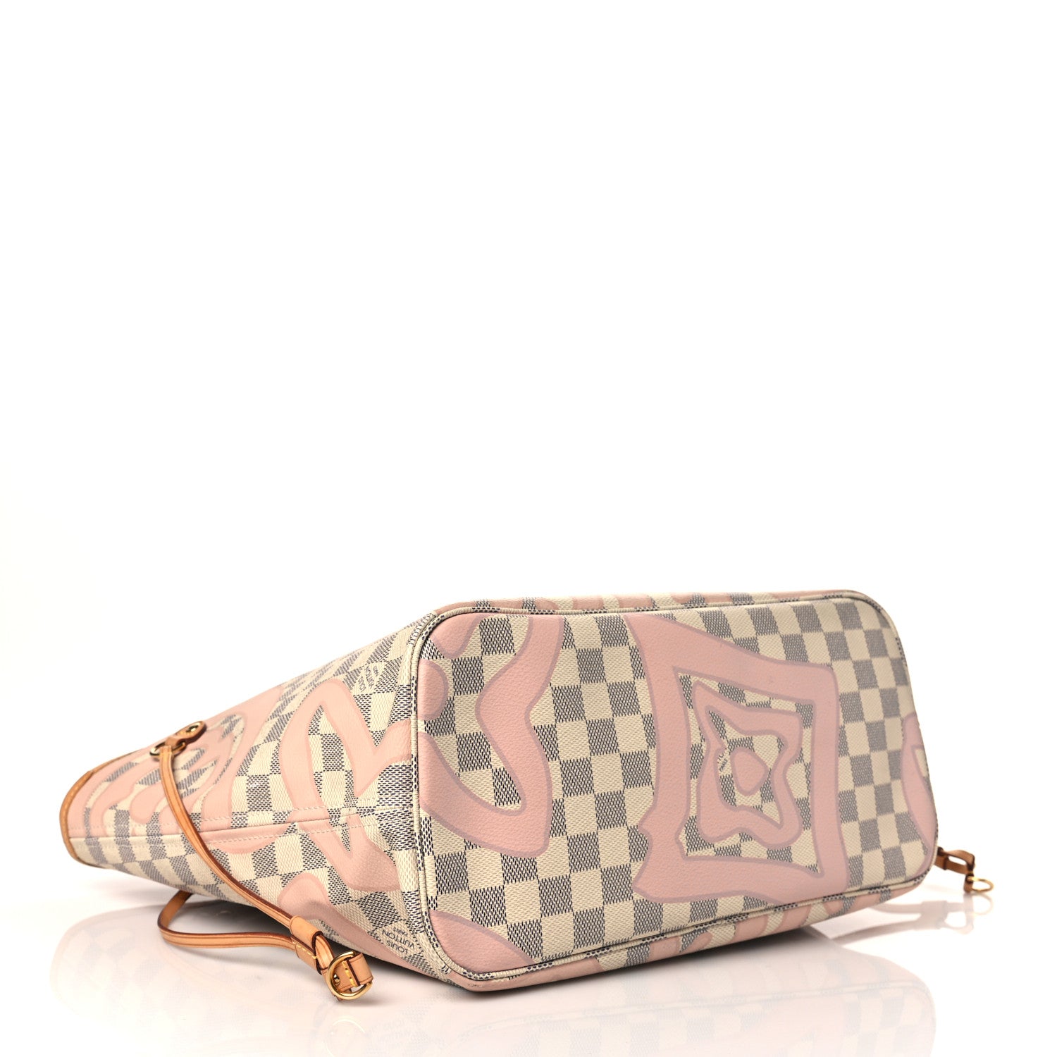 Louis Vuitton Damier Azur Tahitienne Neverfull MM 5 of 11