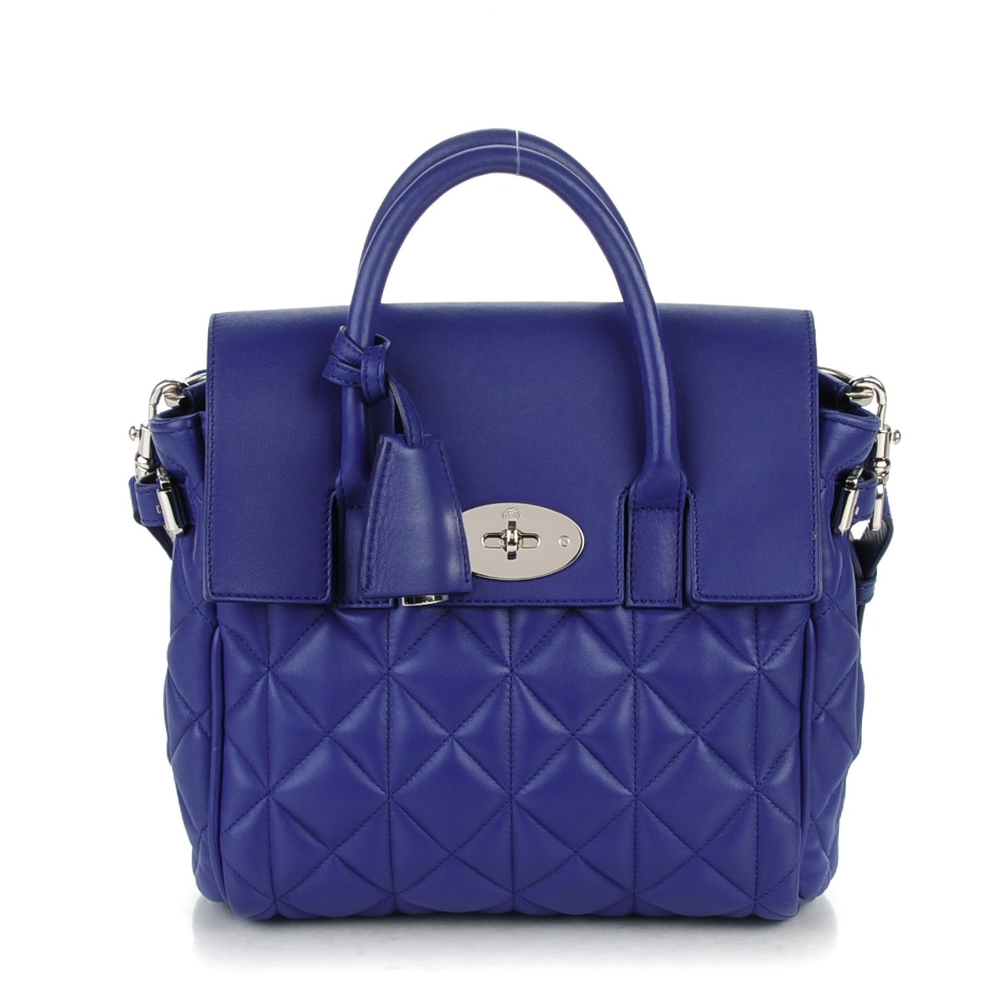 Nappa Quilted Mini Cara Delevingne Convertible Bag Indigo