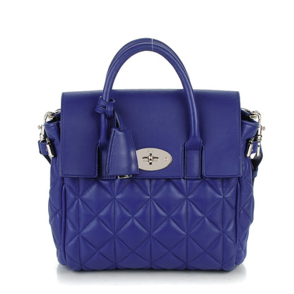 Mulberry Nappa Quilted Mini Cara Delevingne Convertible Bag Indigo 1 of 10