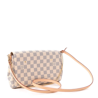 Louis Vuitton Damier Azur Favorite MM 3 of 11