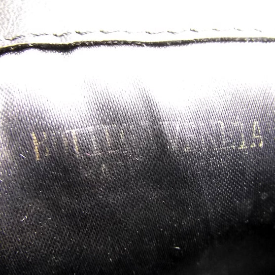 Vintage Woven Clutch Bag Nero