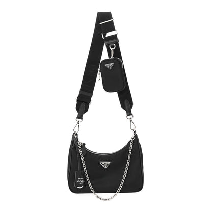 Prada Nylon Re-Edition 2005 Shoulder Bag Black 1 of 13