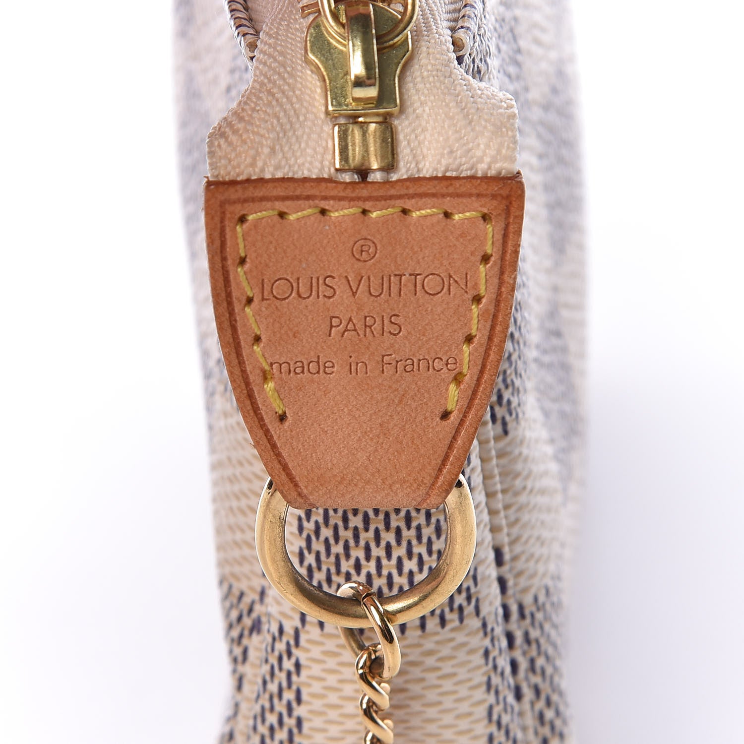Louis Vuitton Damier Azur Mini Pochette Accessories 6 of 7