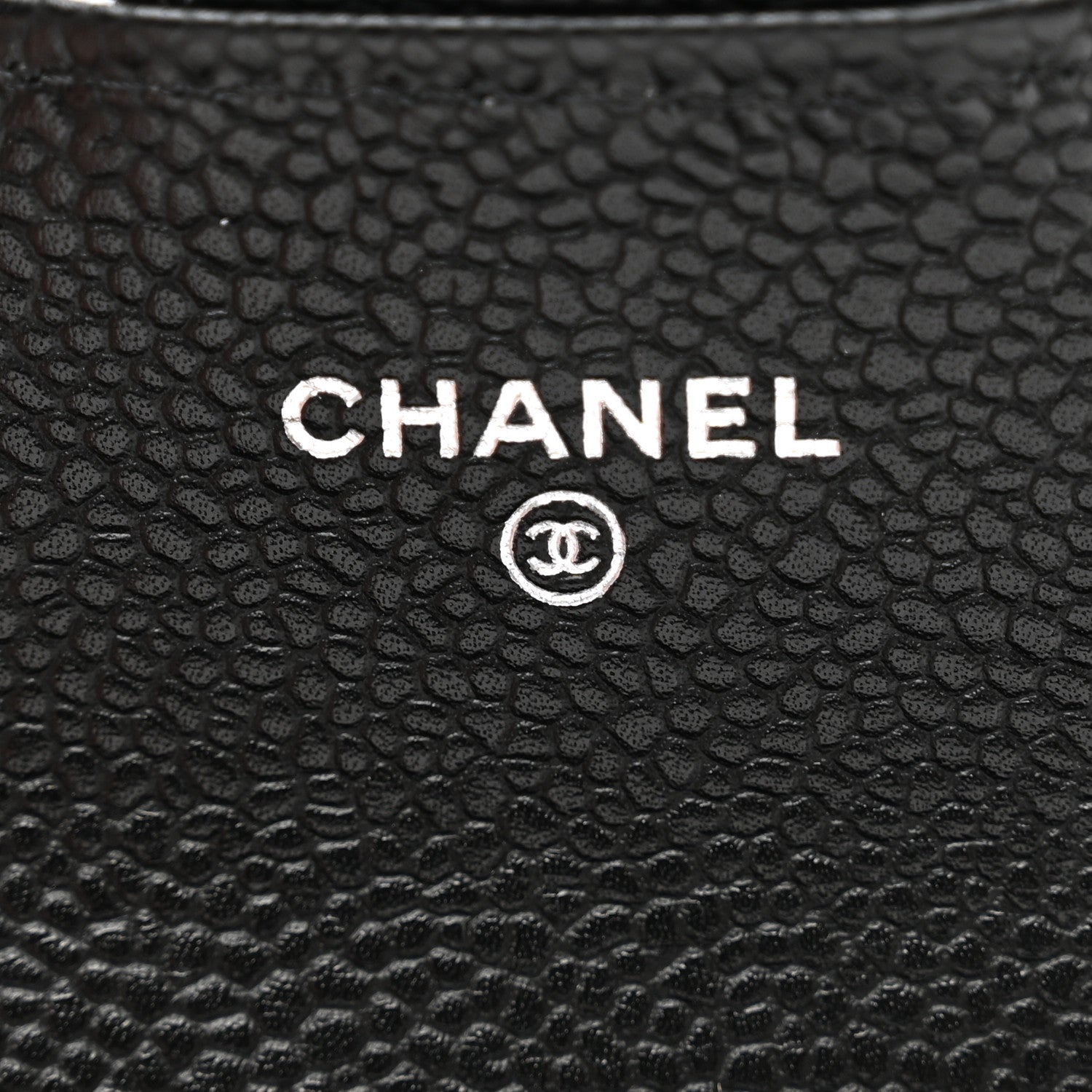 Chanel Caviar Quilted Flap Card Holder Wallet Black 7 of 9
